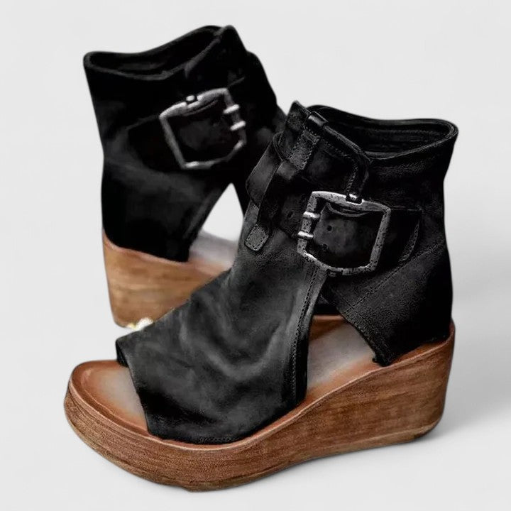 Adrienne - Stylish Wedge Sandals