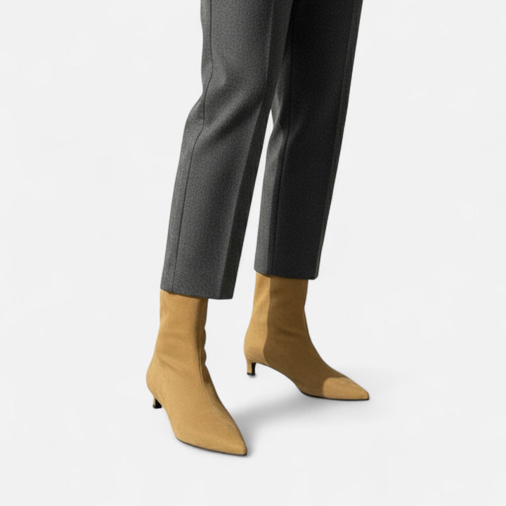 Hailey - Luxe Matte Ankle Boots