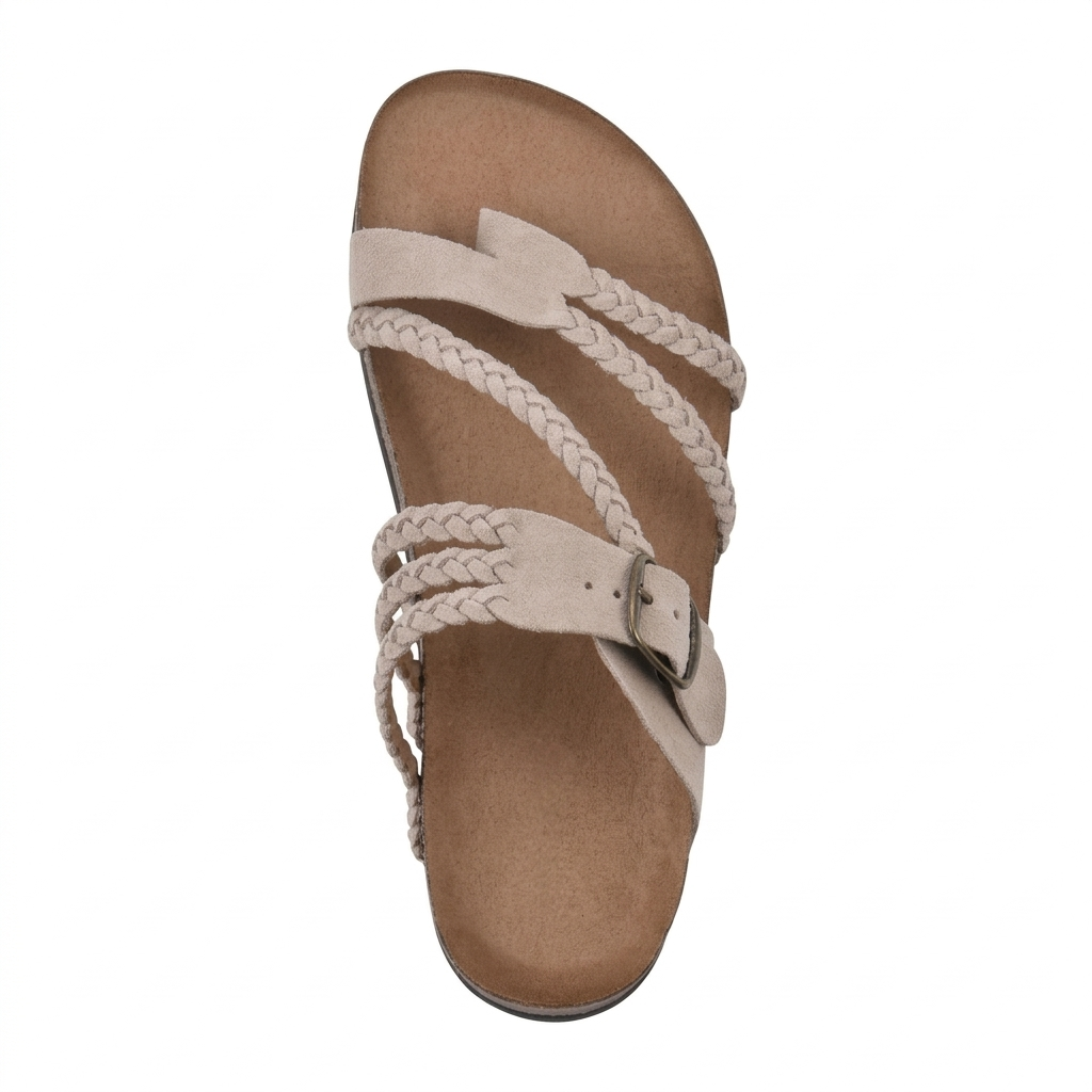 Xandra - Relaxed Cork Sandal
