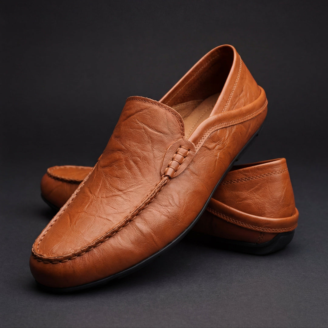 Glen  - Smooth Leather Loafers