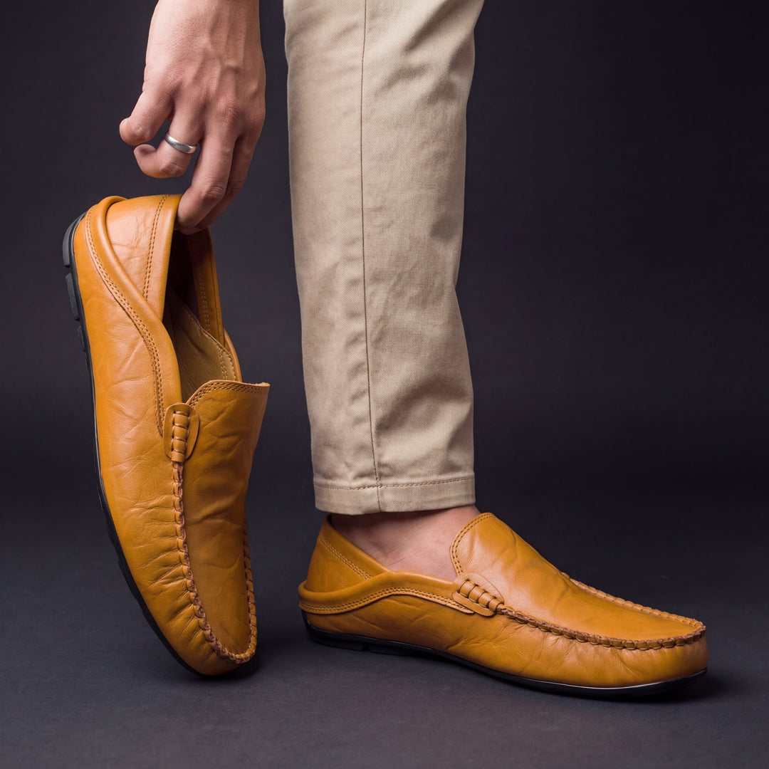 Glen  - Smooth Leather Loafers