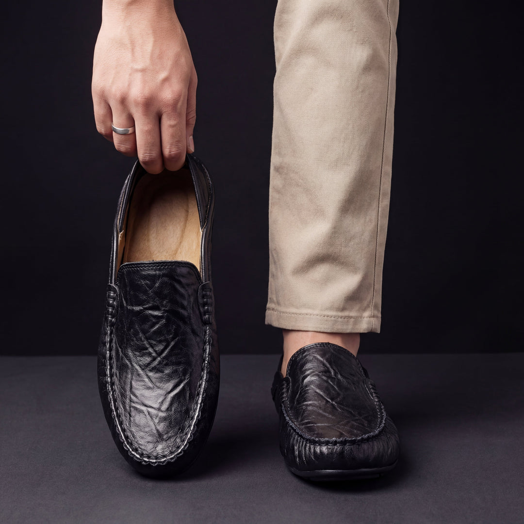 Glen  - Smooth Leather Loafers