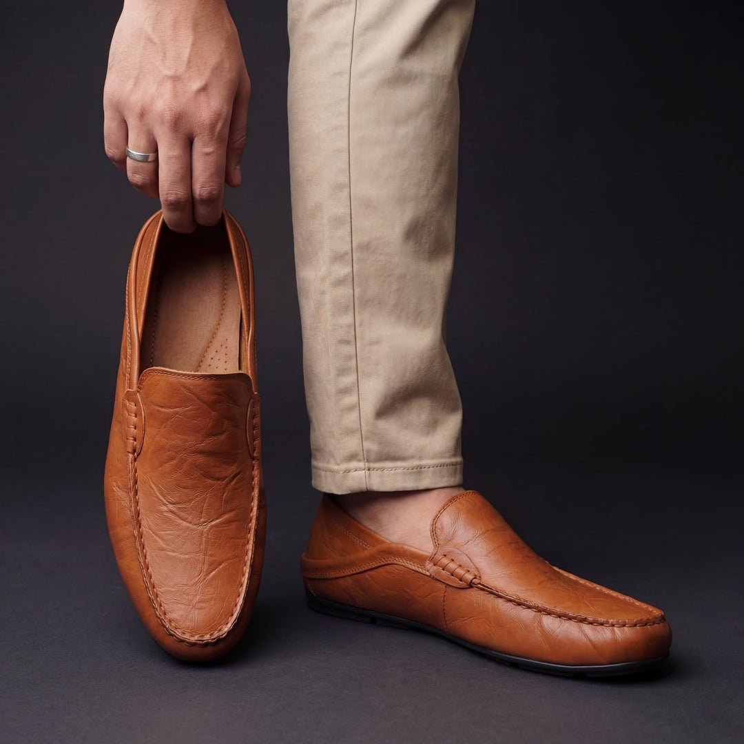 Glen  - Smooth Leather Loafers