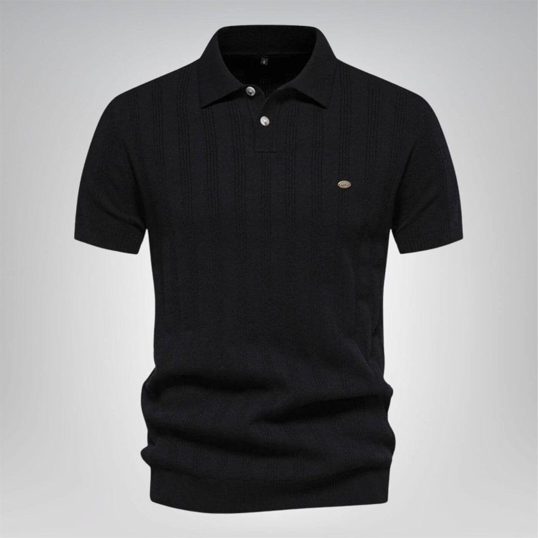 Gordy - Sleek Ribbed Polo