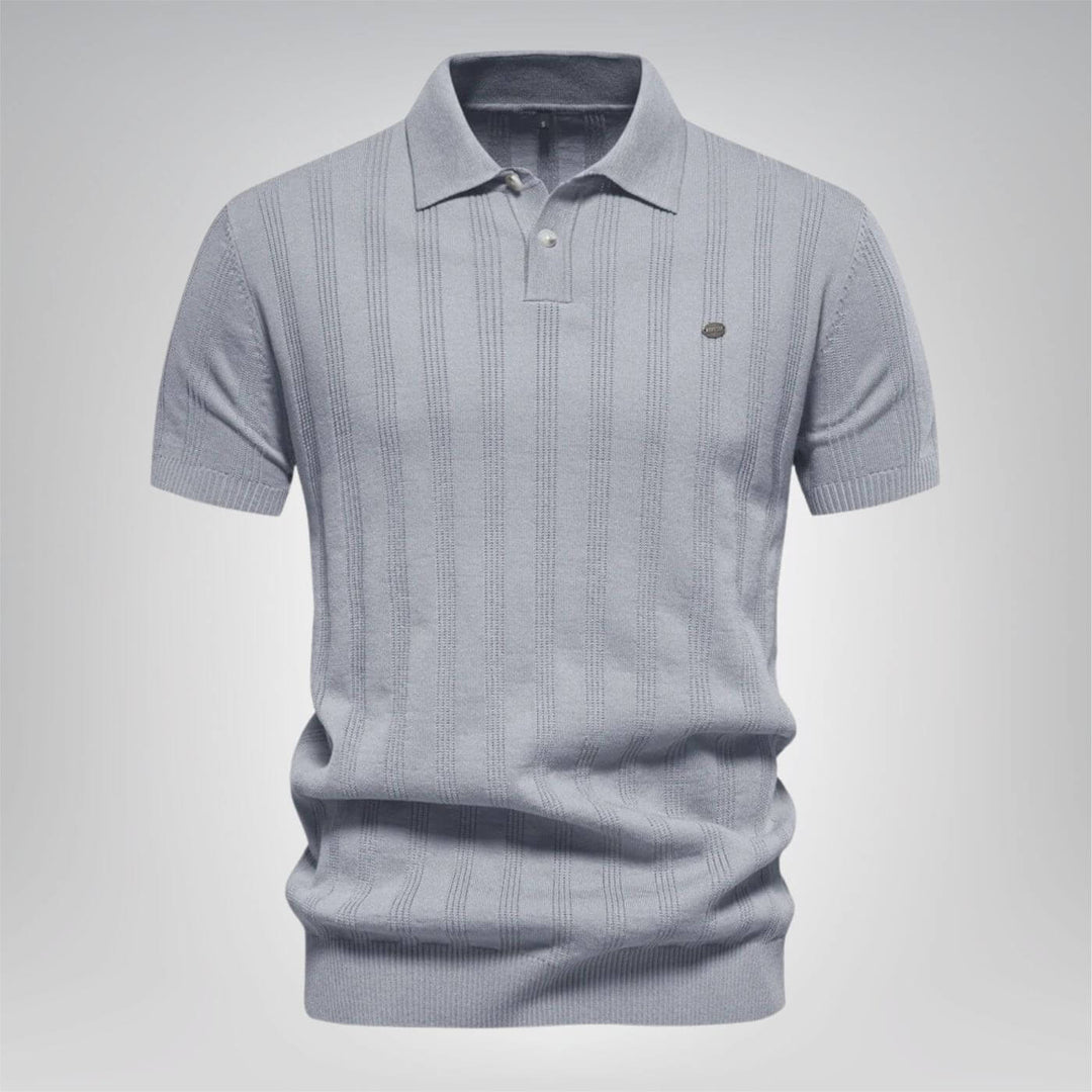 Gordy - Sleek Ribbed Polo