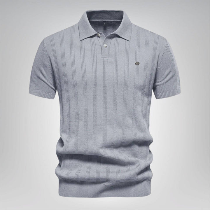 Gordy - Sleek Ribbed Polo
