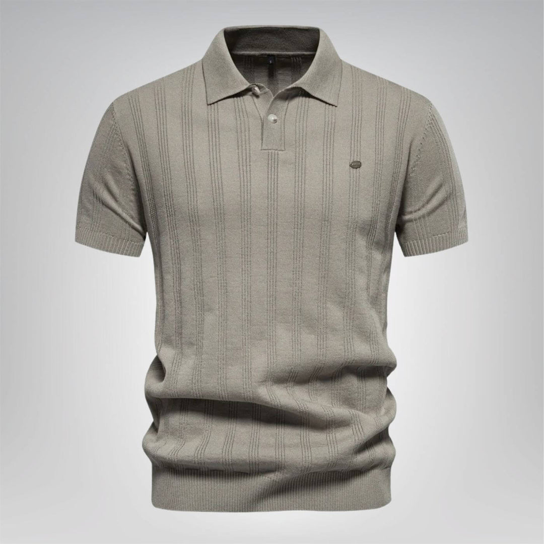 Gordy - Sleek Ribbed Polo