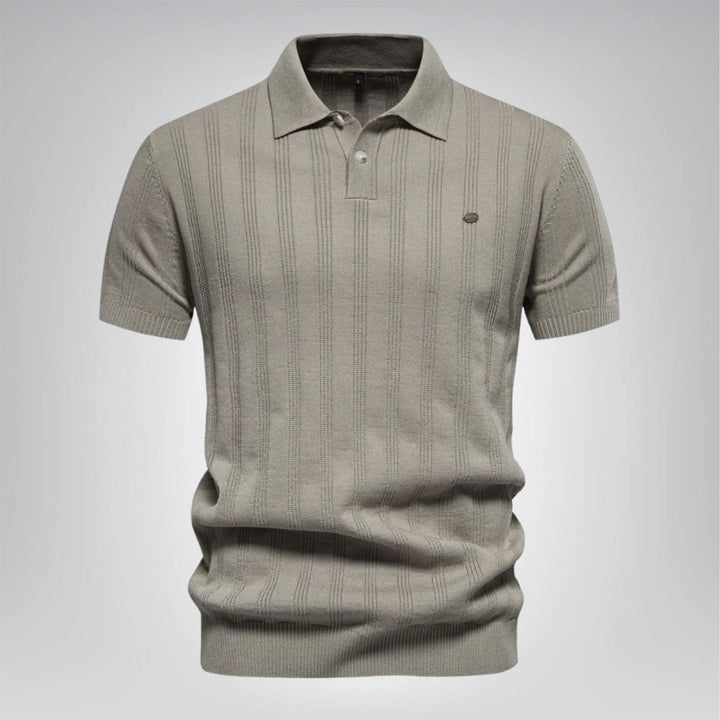 Gordy - Sleek Ribbed Polo