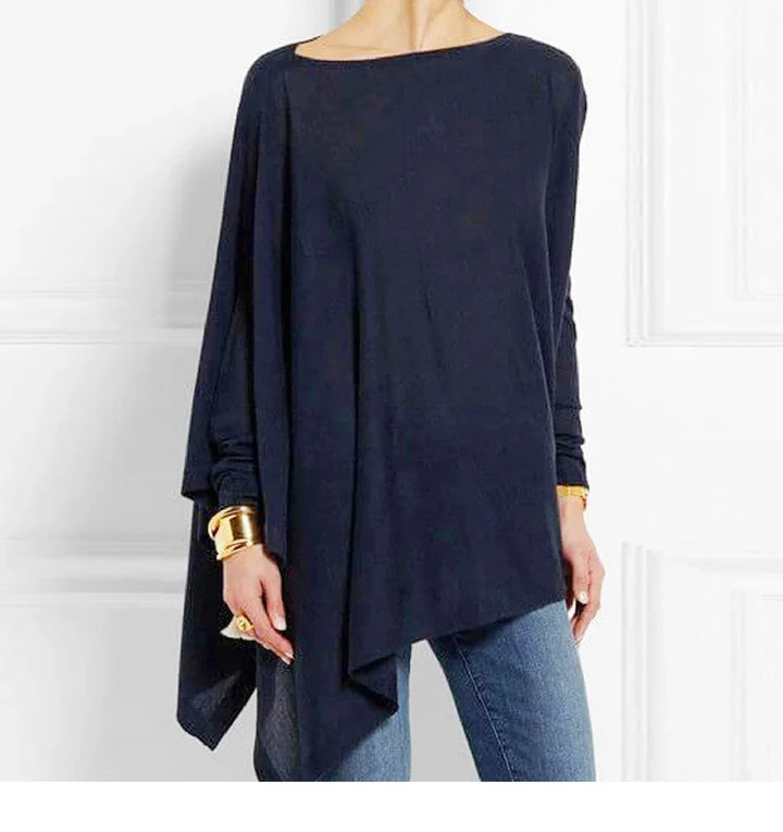 Layla - Luxurious Draped Blouse