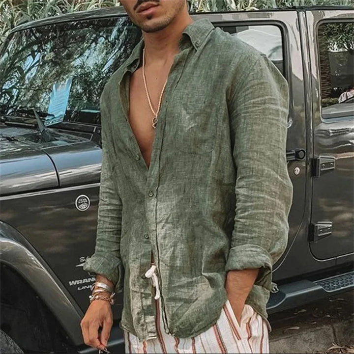 Gustav - Breezy Linen Shirt