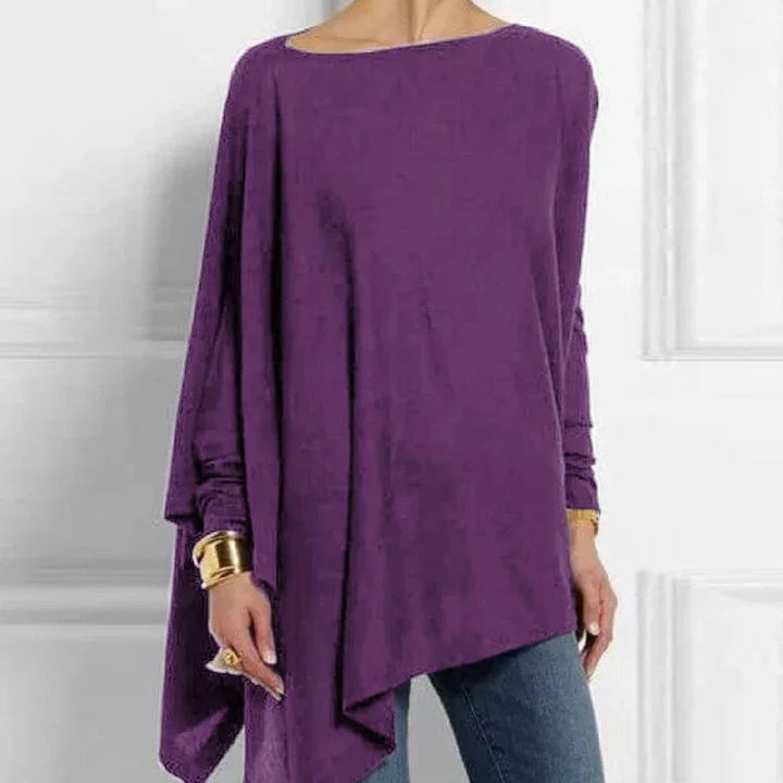 Layla - Luxurious Draped Blouse