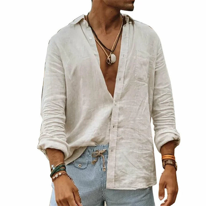 Gustav - Breezy Linen Shirt