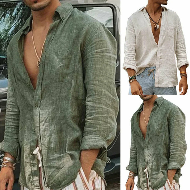 Gustav - Breezy Linen Shirt