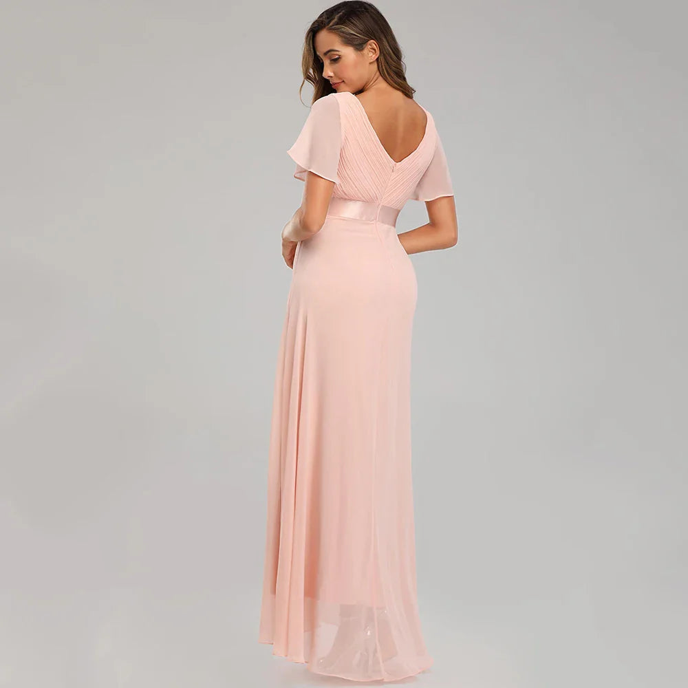 Xena - Flowing Chiffon Dress