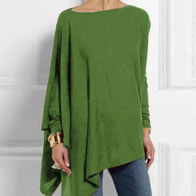Layla - Luxurious Draped Blouse