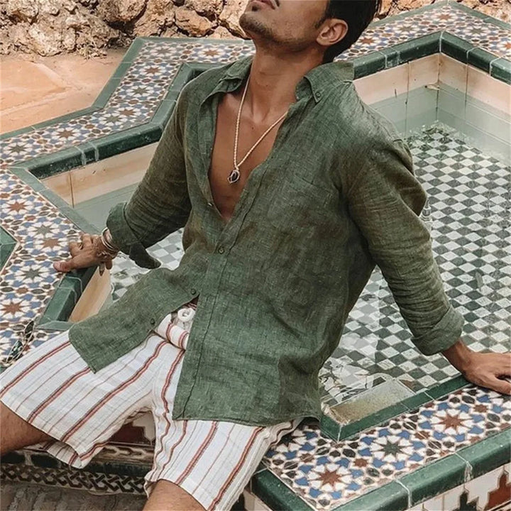 Gustav - Breezy Linen Shirt