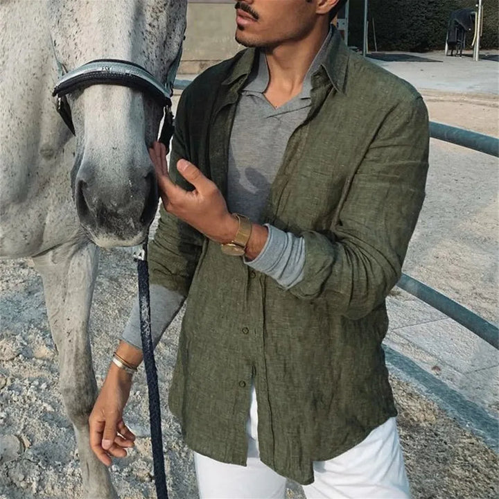 Gustav - Breezy Linen Shirt