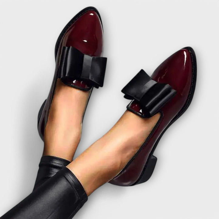 Mia - Glossy Chic Loafers