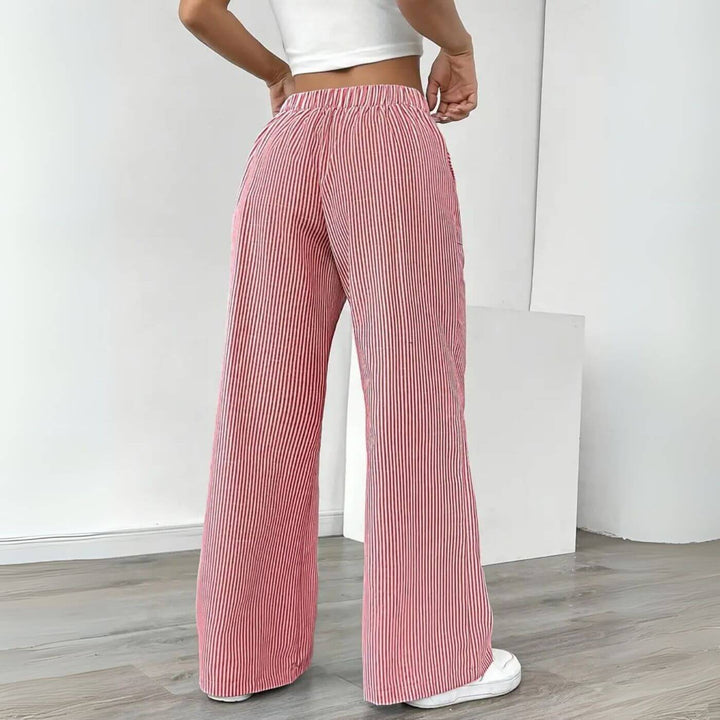 Whitney - Relaxed Striped Pants