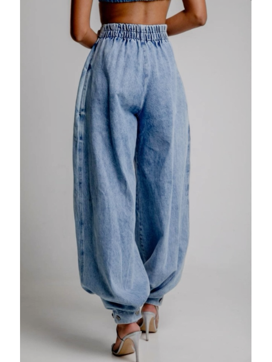 Gillian - Chic Canvas Jeans