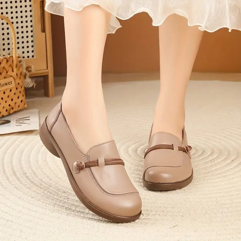 Hannah - Soft Suede Loafers