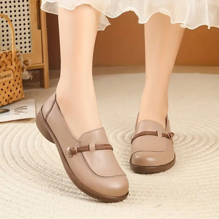 Hannah - Soft Suede Loafers