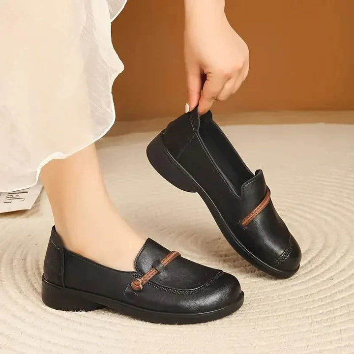 Hannah - Soft Suede Loafers
