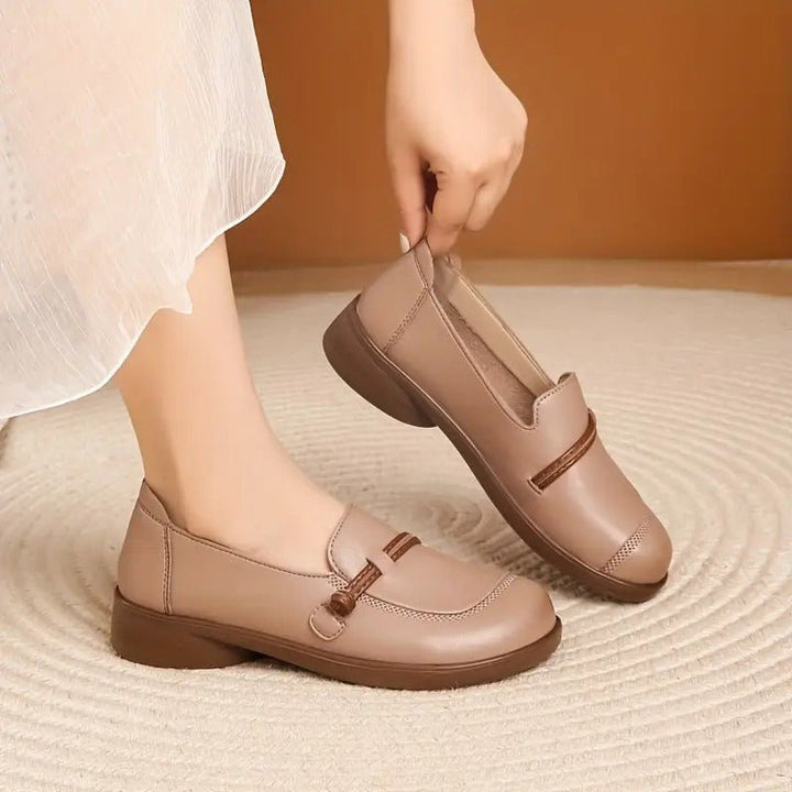 Hannah - Soft Suede Loafers