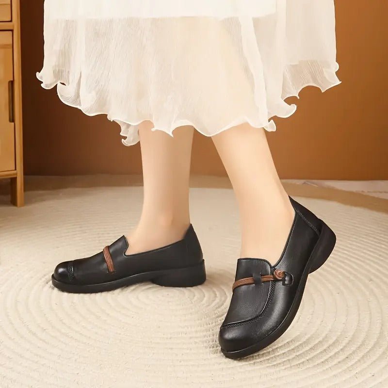 Hannah - Soft Suede Loafers
