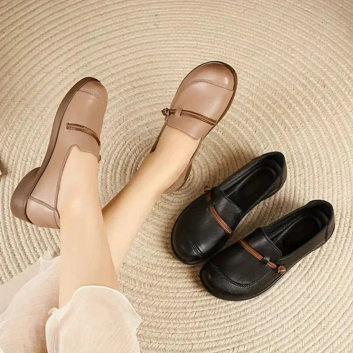 Hannah - Soft Suede Loafers