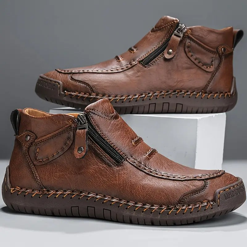 Alberto - Sturdy Leather Shoes