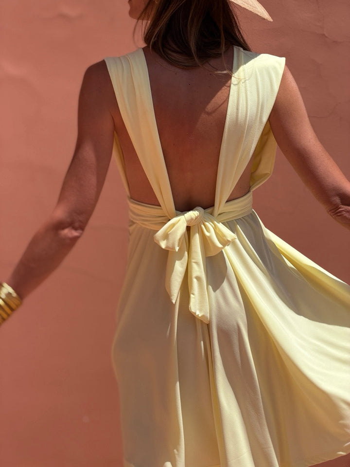 Trinity - Fluid Satin Dress