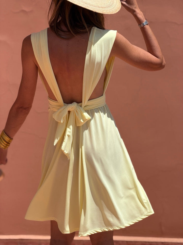 Trinity - Fluid Satin Dress