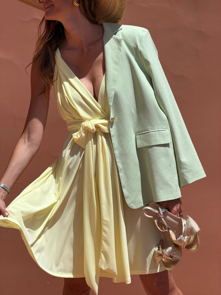 Trinity - Fluid Satin Dress