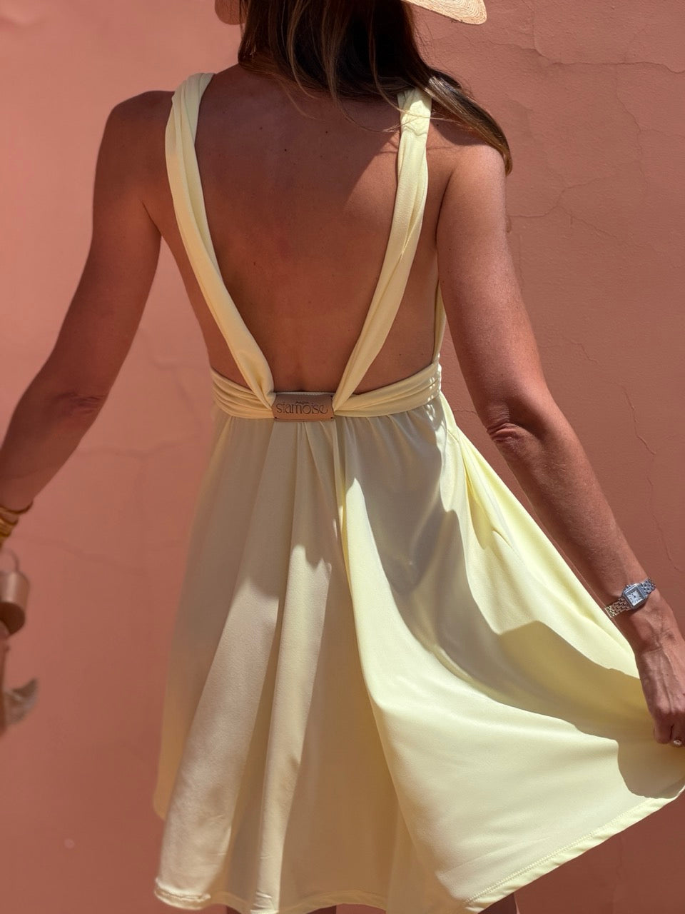Trinity - Fluid Satin Dress