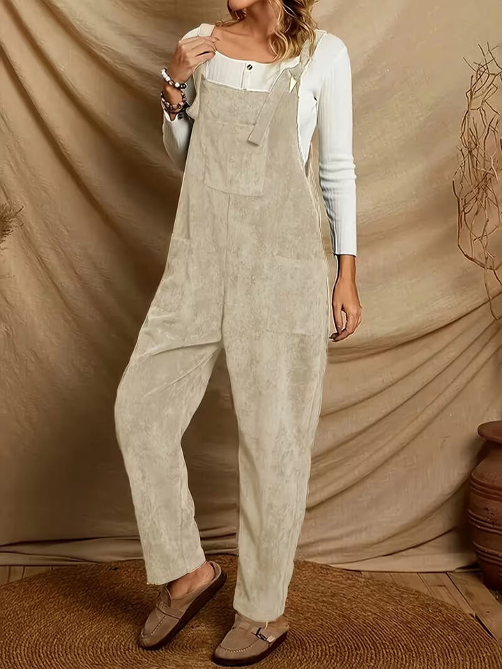 Inez - Cozy Cotton Jumpsuit
