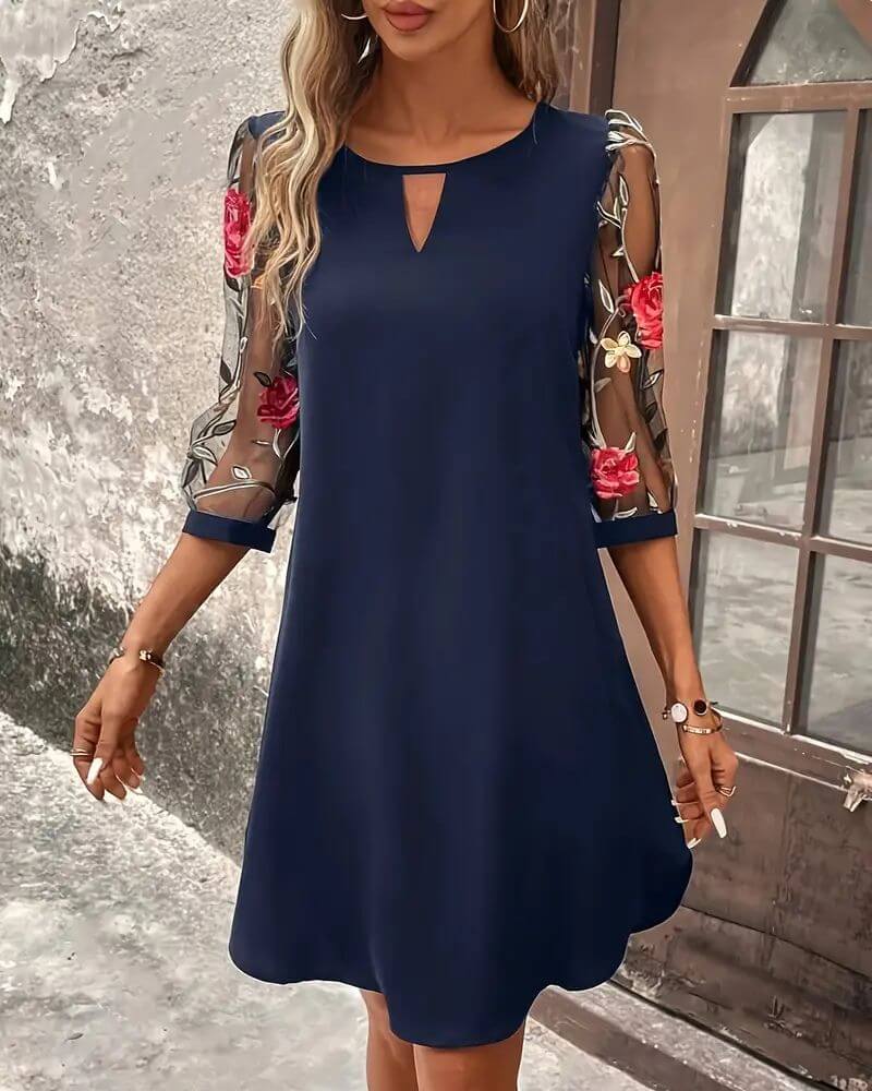 Francine - Soft Floral Dress