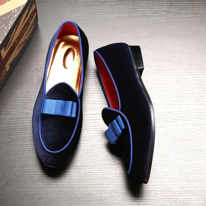 Benson - Plush Velvet Loafers