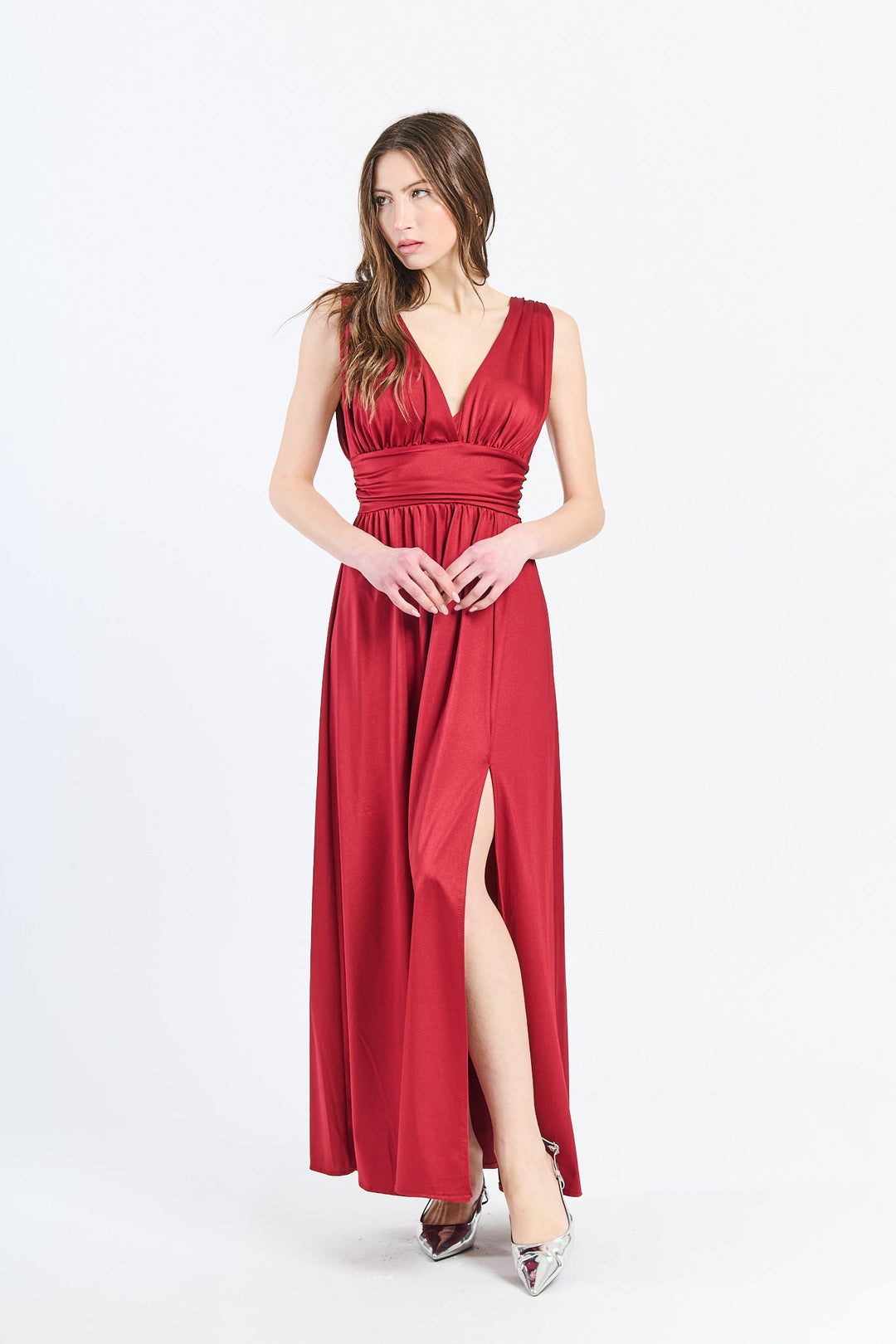 Mackenzie - Silky Maxi Dress