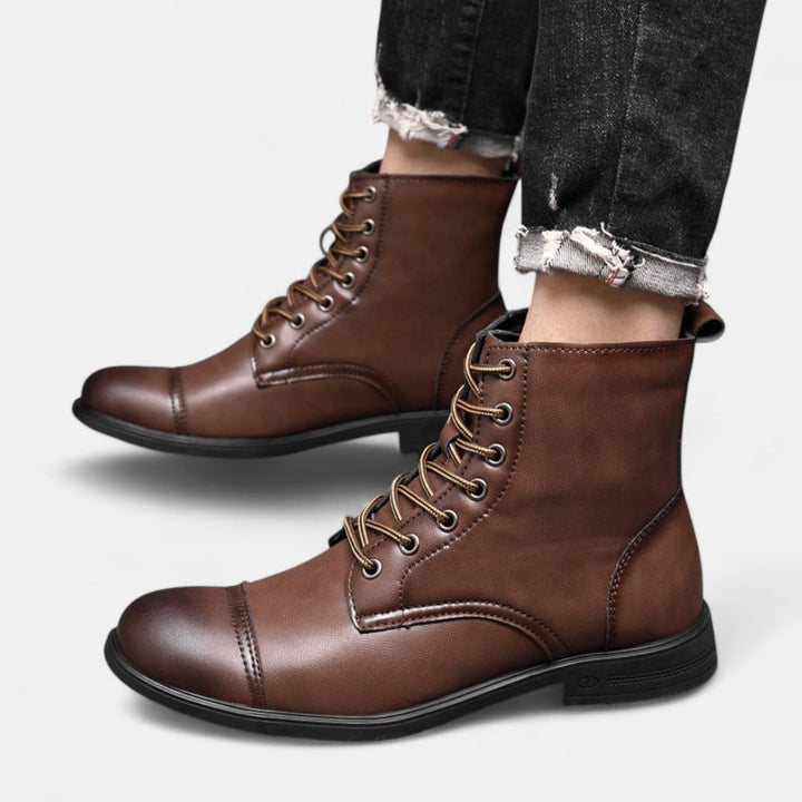 Alaric - Luxe Leather Boots