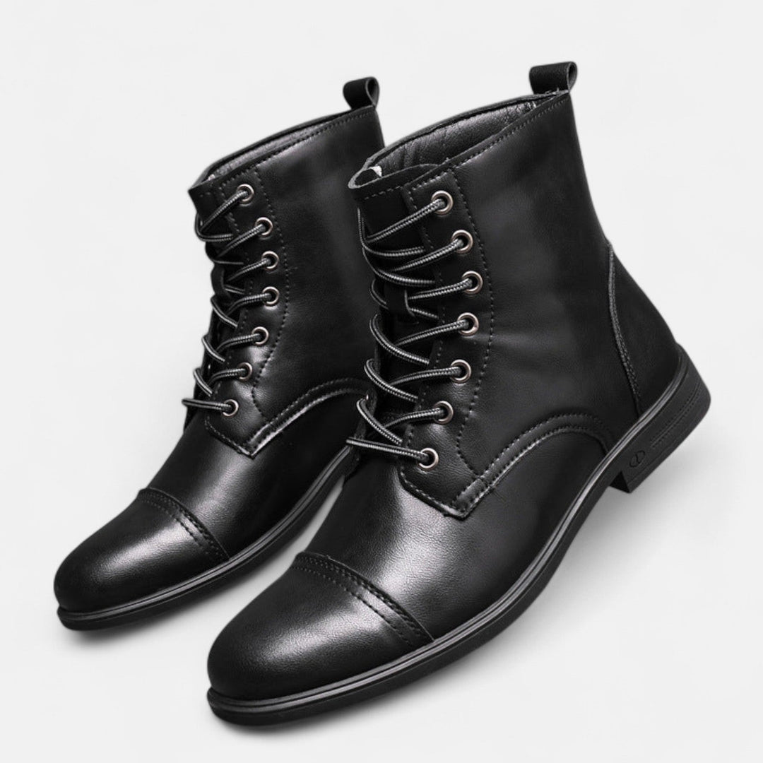 Alaric - Luxe Leather Boots