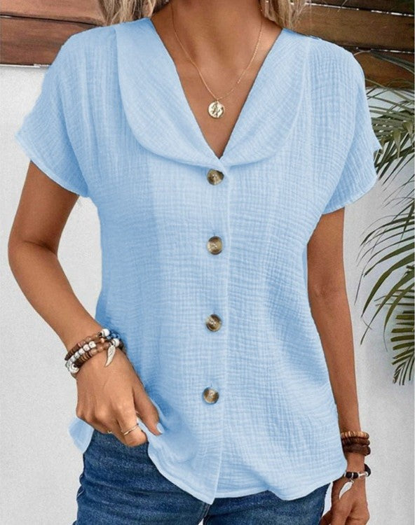 Danielle - Softly Textured Blouse