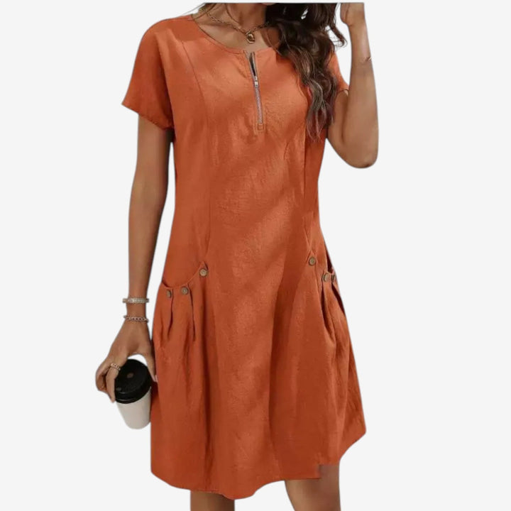 Ava - Breezy Cotton Dress