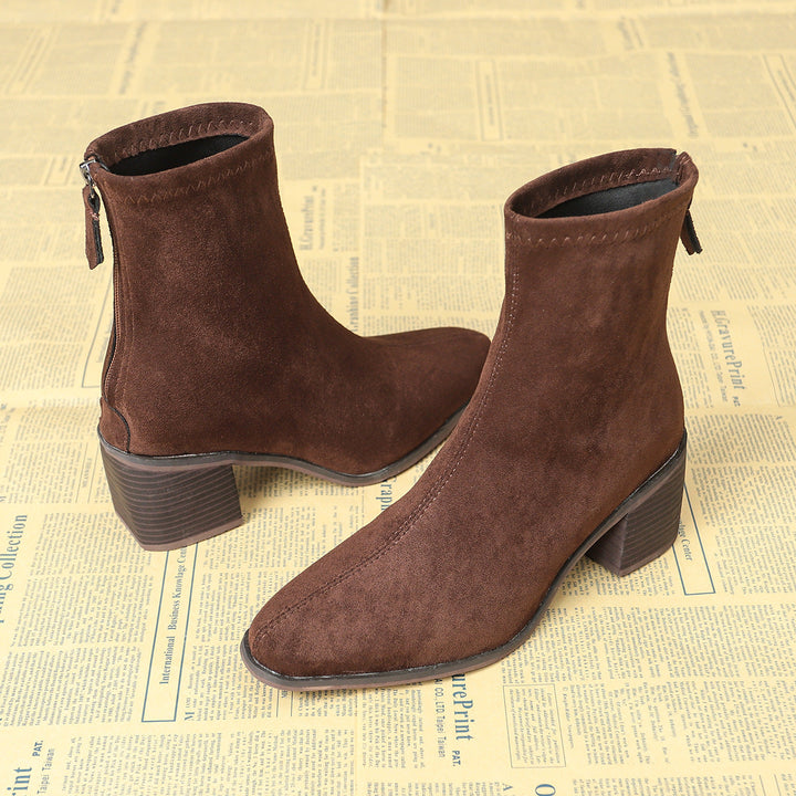 Camila - Silky Suede Boots