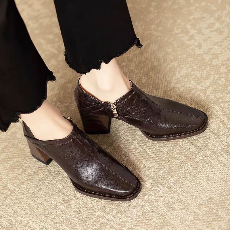 Rebecca - Polished Leather Boots