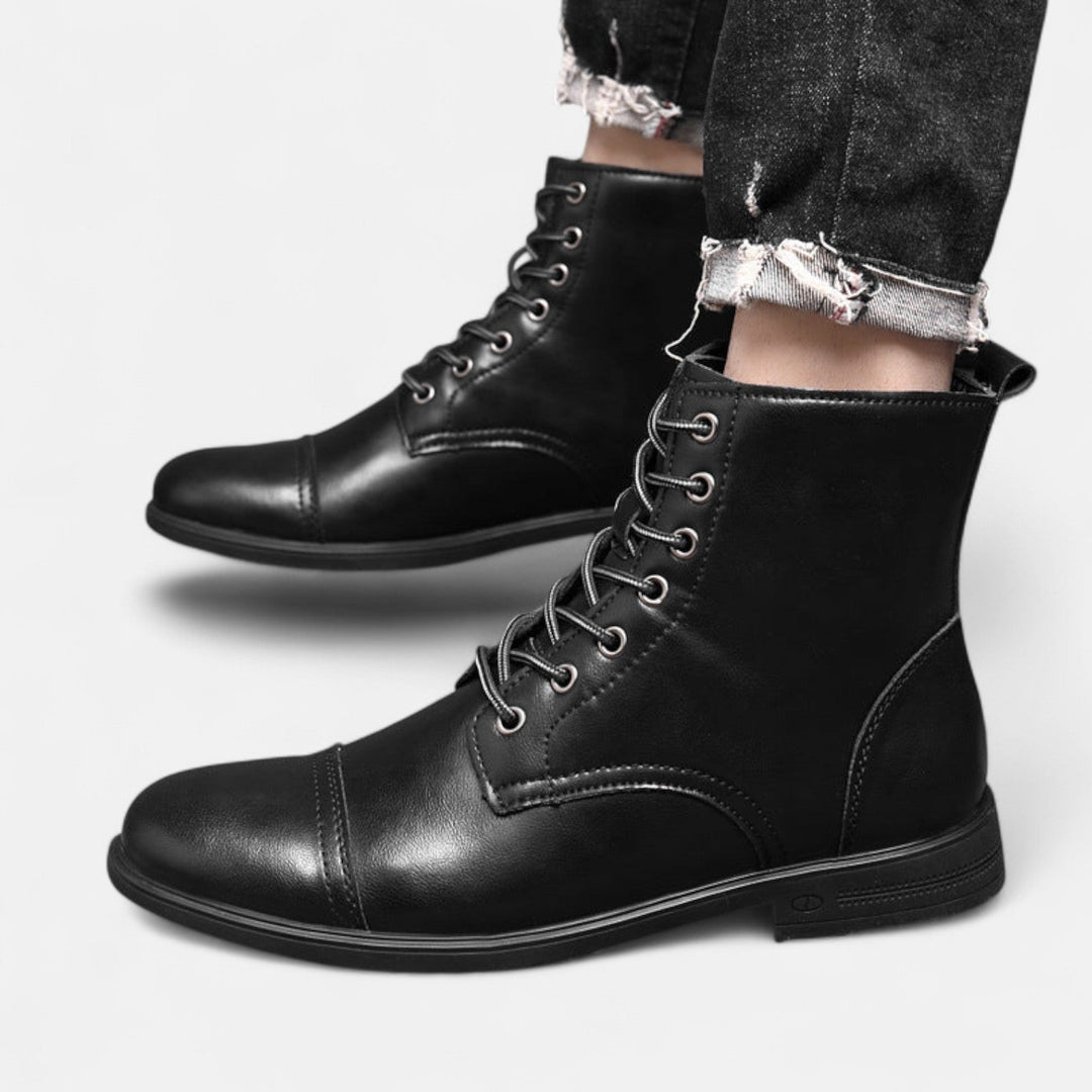 Alaric - Luxe Leather Boots