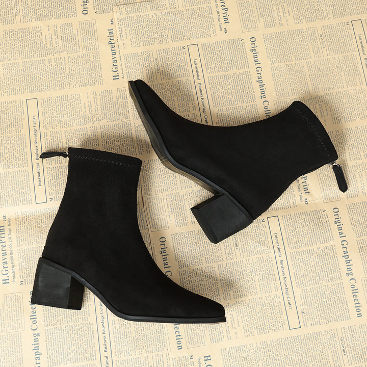 Camila - Silky Suede Boots