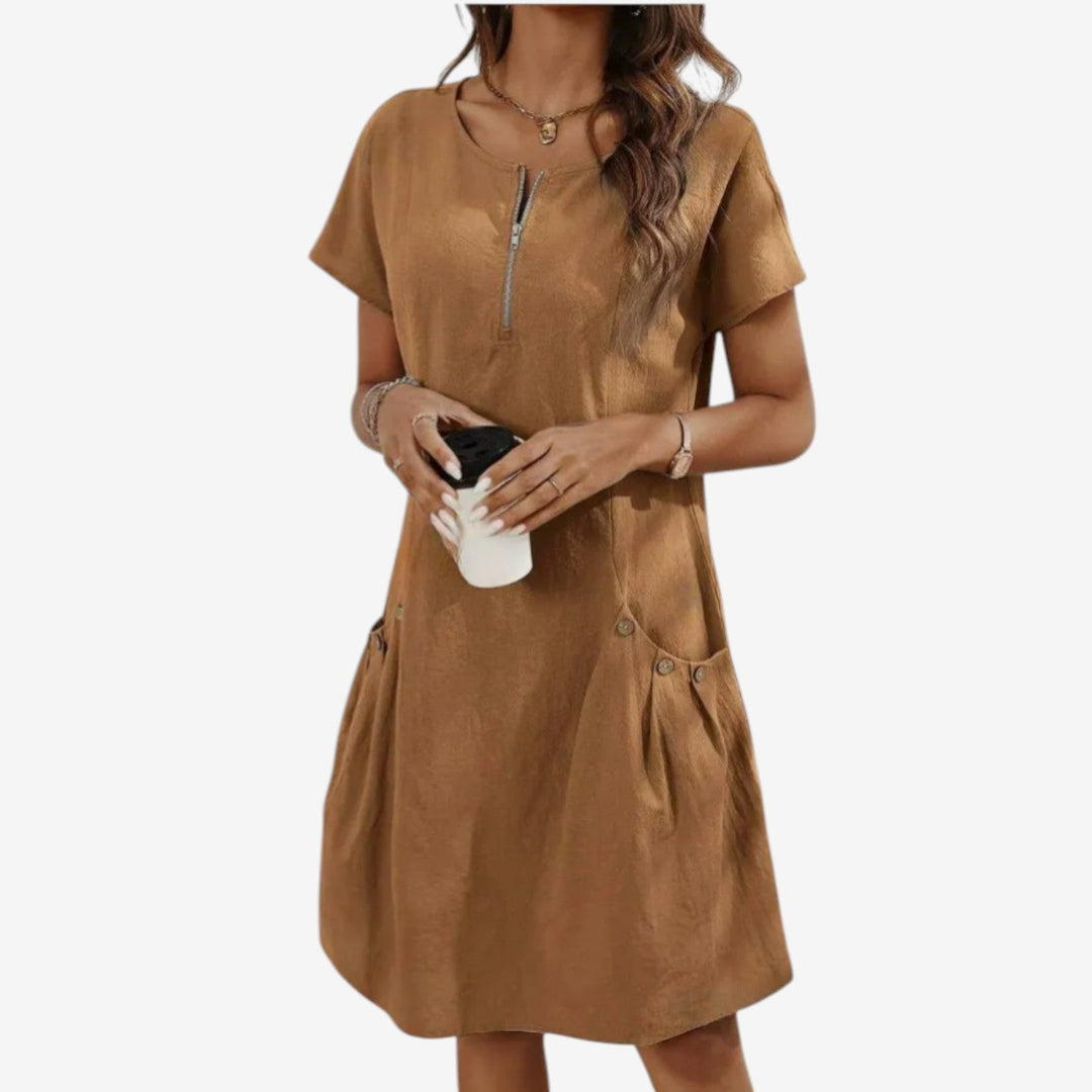 Ava - Breezy Cotton Dress