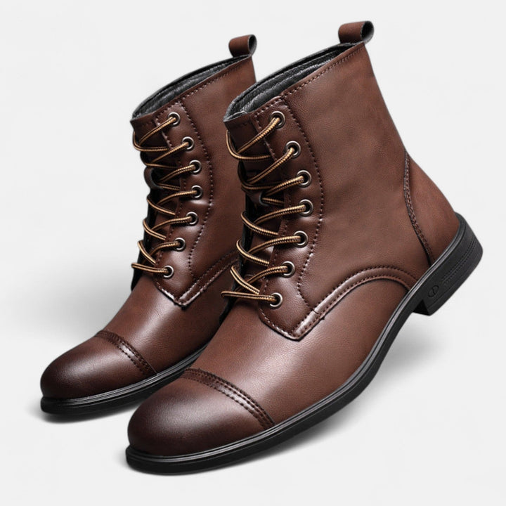 Alaric - Luxe Leather Boots