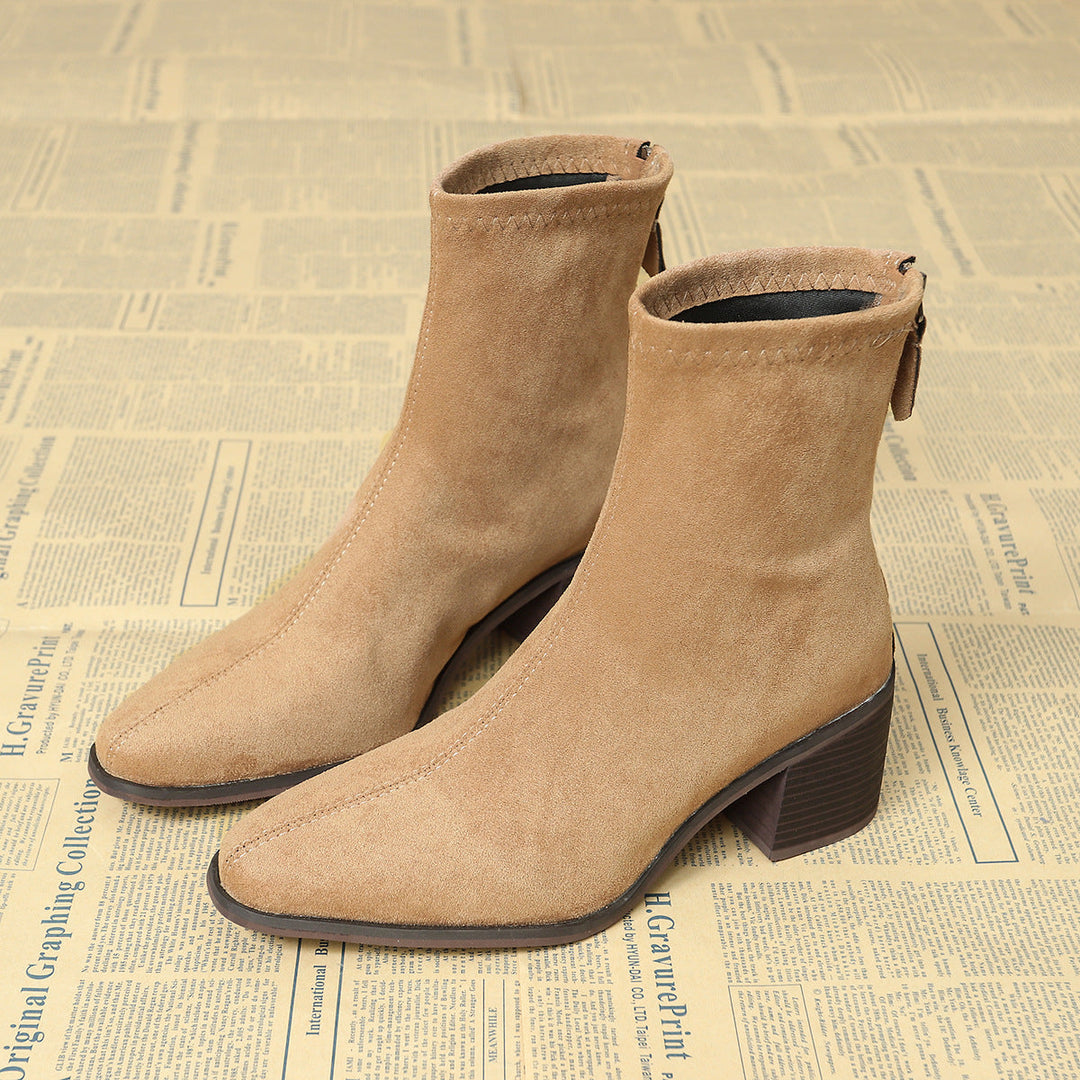 Camila - Silky Suede Boots